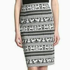 Grecian print pencil dress from Kate Spade size 10 nwt